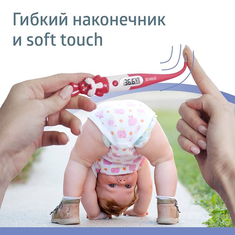 Термометр медицинский электронный B.Well WT-06 в виде кролика